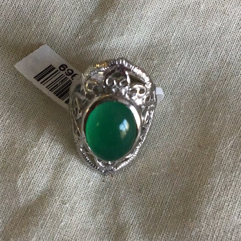 Karis Statement Jade Ring